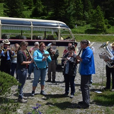 Ein Ständli am Jubiläumsausflug 2019 Ein Ständli am Jubiläumsausflug 2019