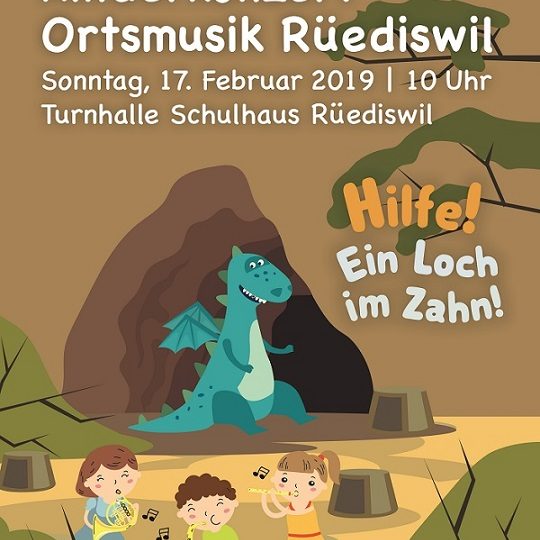 Flyer zum Kinderkonzert der OMR