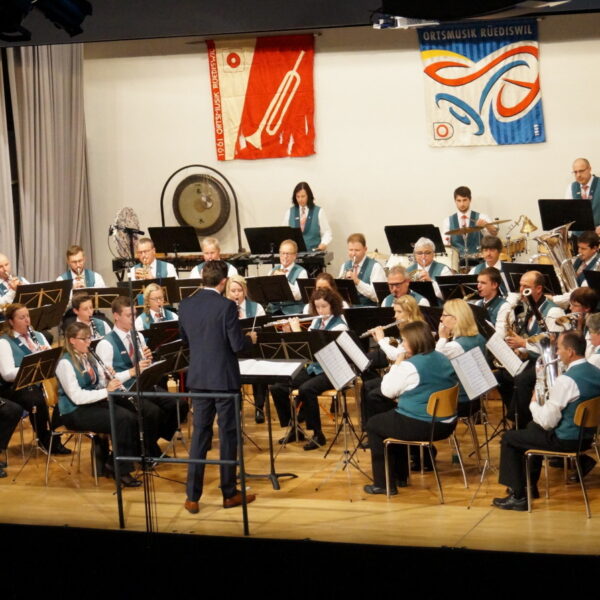 Im November 2019 spielt die Ortsmusik Rüediswil ihr Jahreskonzert