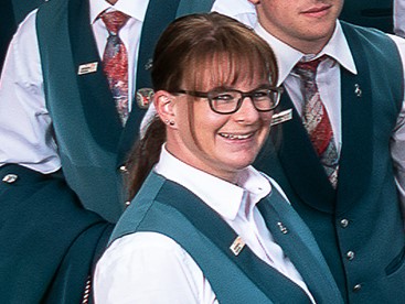 Daniela Bättig-Wermelinger ist seit 2020 Präsidentin der Ortsmusik Rüediswil