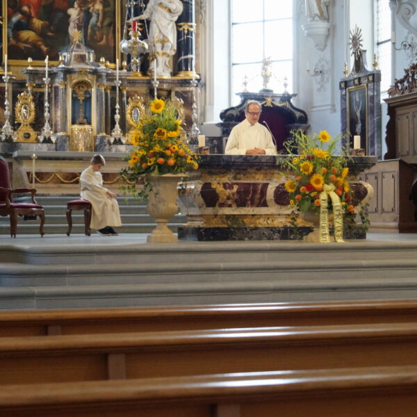 Begrüssung durch Othmar Odermatt