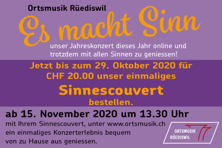 Jahreskonzert 2020 Jahreskonzert 2020