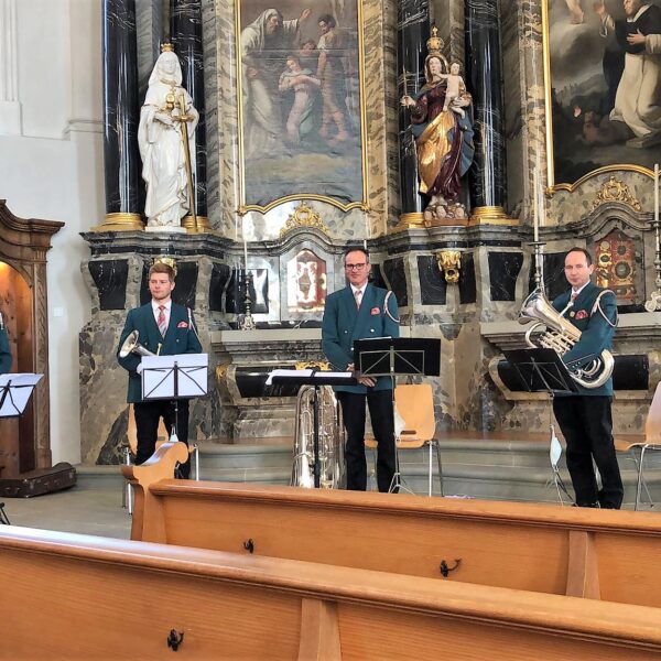 Grosser Applaus für das Brass-Quintett der Ortsmusik Rüediswil, welches von Patrick Hummel geleitet wurde.