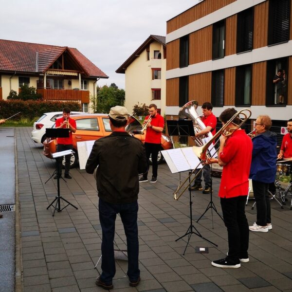 Ständli Tour der Ortsmusik Rüediswil