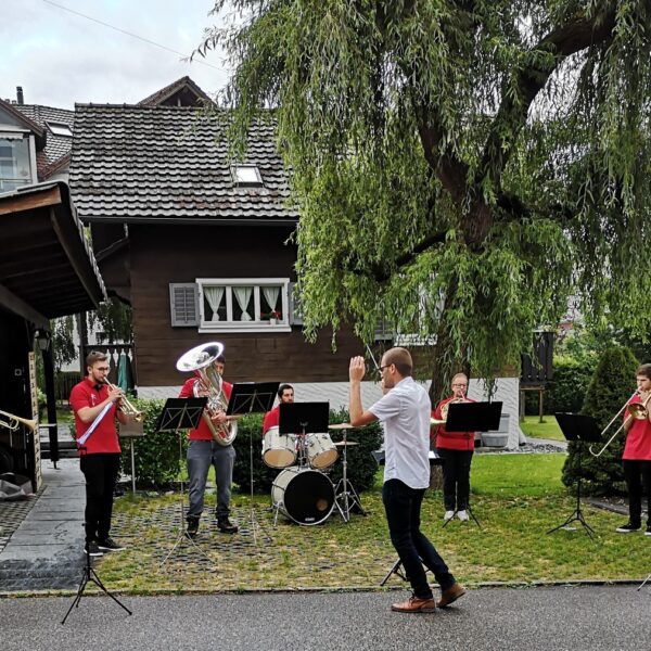 Ständli Tour der Ortsmusik Rüediswil