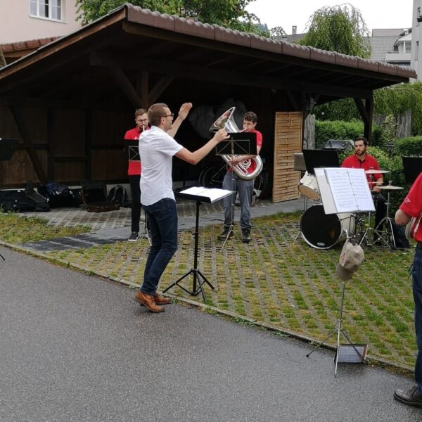 Ständli Tour der Ortsmusik Rüediswil