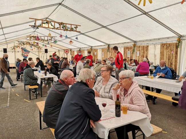Bankettessen an Kilbi-Sonntag in Rüediswil