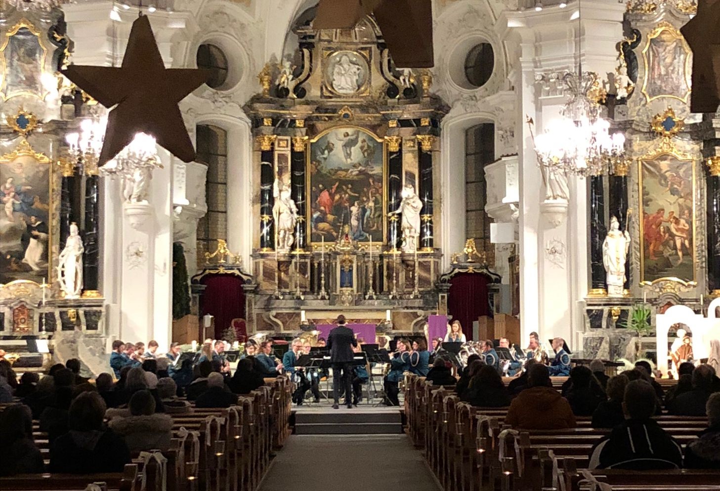 Gaudete-Konzert der Ortsmusik in der Kirche Ruswil