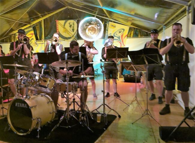 Die 7Sieche begeistern die Anwesenden