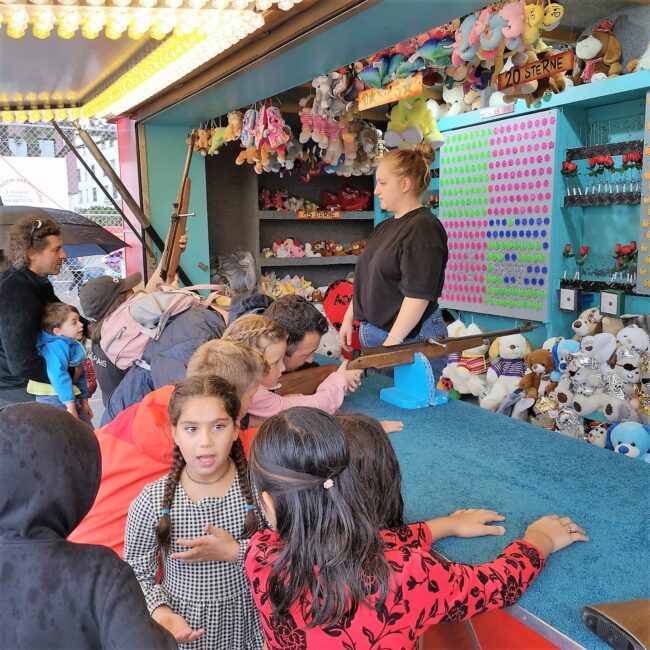 Schiessbuden der Kilbi