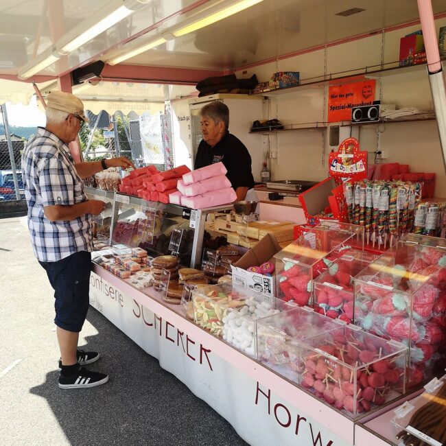 Süssigkeiten der Konfiserie Scherer