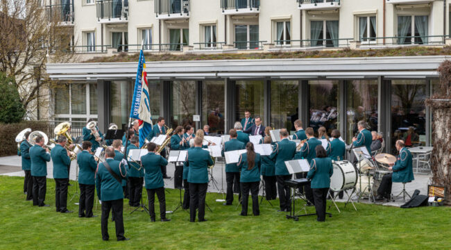 Ortsmusik Rüediswil die Harmoniemusik aus der Gemeinde Ruswil (Foto von Stefan Dubach / Niveau Fotos Ruswil)