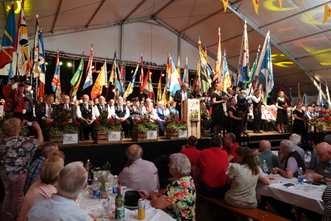 Musiktag Ruswil 2023 Veteranenehrung