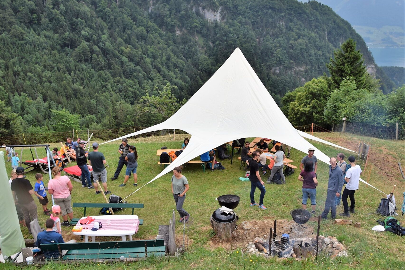 Ausflug der Ortsmusik Rüediswil führte auf die Brändi-Alp an der Rigi