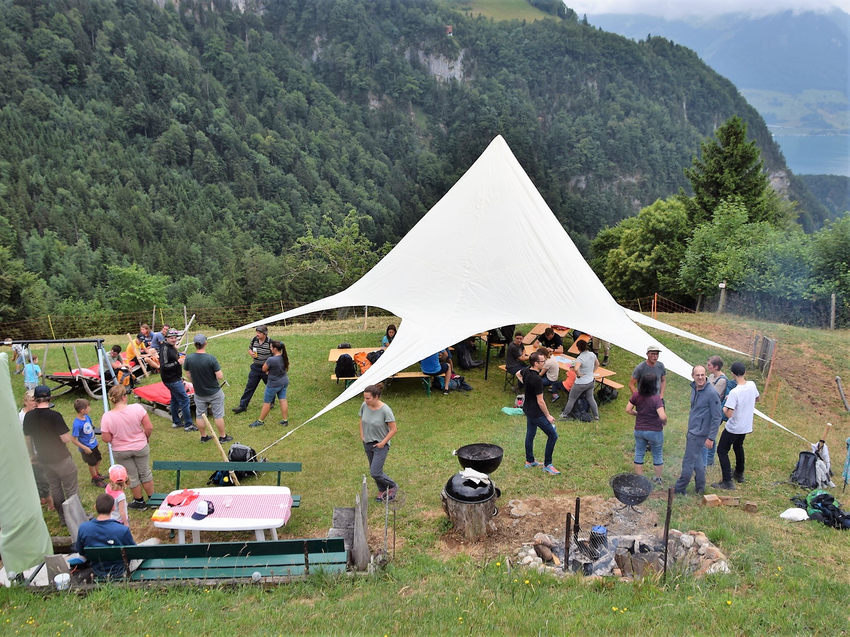 Ausflug der Ortsmusik Rüediswil führte auf die Brändi-Alp an der Rigi