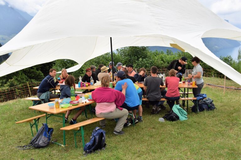 Sommerausflug auf die Rigi der Ortsmusik Rüediswil