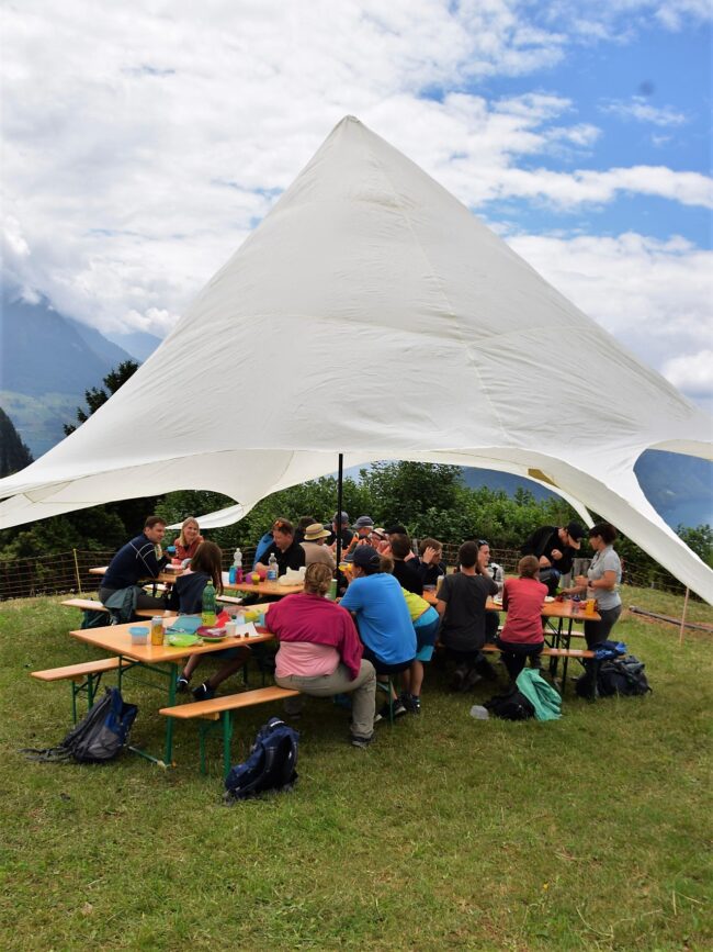 Sommerausflug auf die Rigi der Ortsmusik Rüediswil