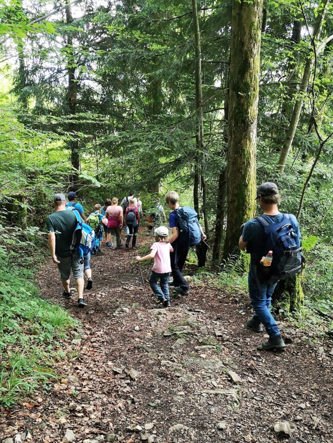 Sommerausflug auf die Rigi der Ortsmusik Rüediswil