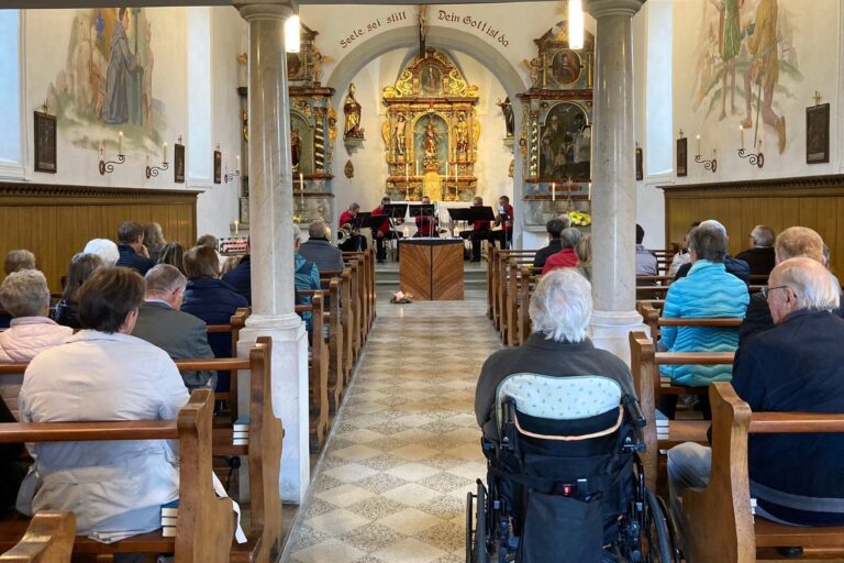 Neueröffnung der Kapelle St. Jost und Wendlin in Rüediswil.