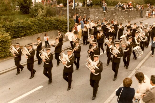1984 führte die Ortsmusik Rüediswil im September eine Teilinstrumentierung durch.