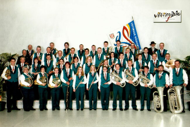 Ortsmusik Rüediswil am Luzerner Kantonal Musikfest Willisau 2010