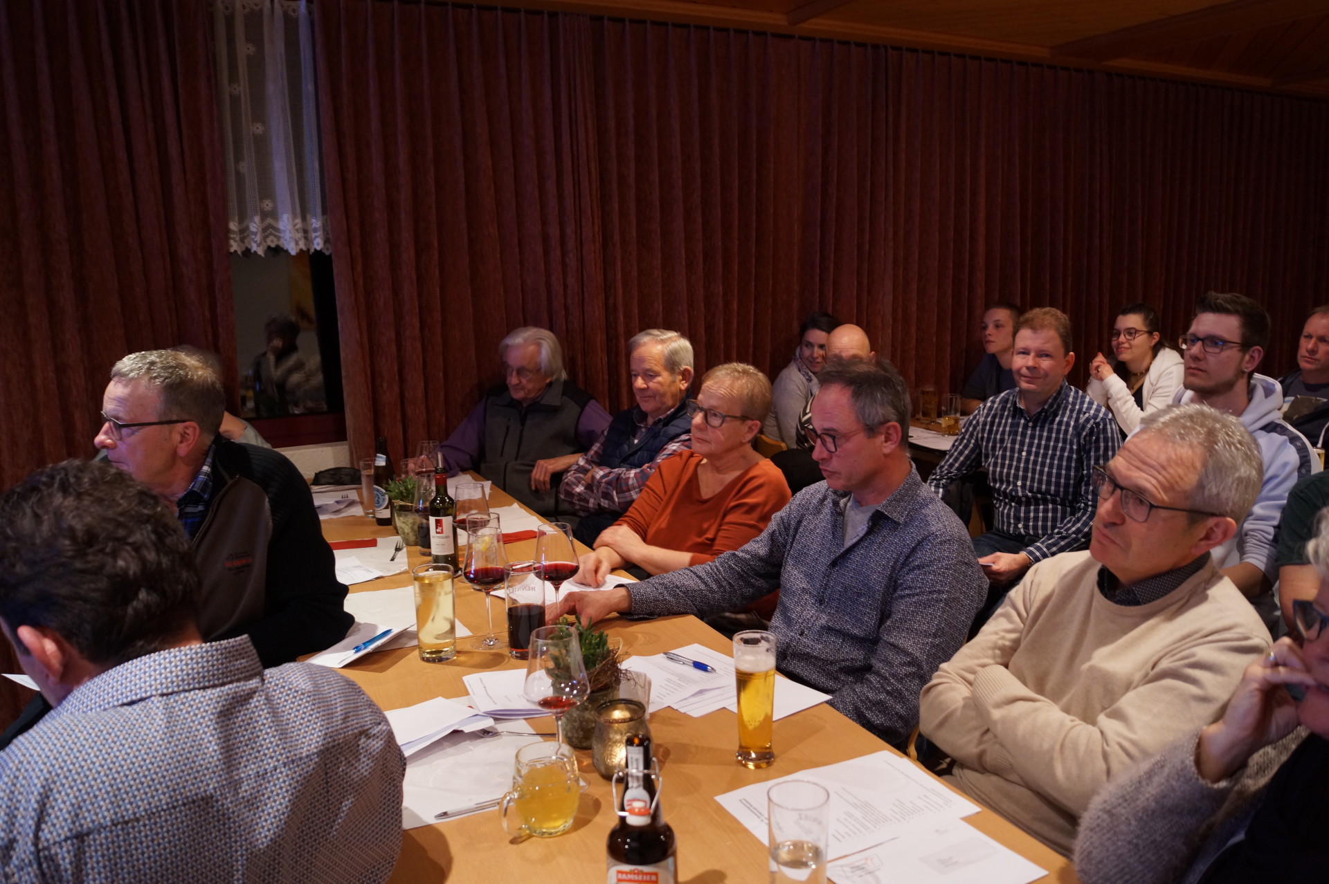 Die 75. GV der Ortsmusik Rüediswil fand 26. Januar 2024 im Restaurant Lamm in Buholz statt