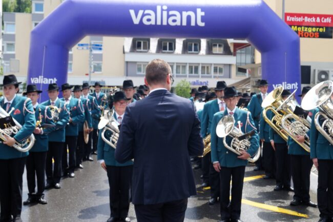 Am Pfingstsonntag besuchte die Ortsmusik Rüediswil in Wolhusen den Luzerner Kantonalmusiktag