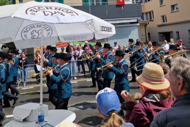 Am Pfingstsonntag besuchte die Ortsmusik Rüediswil in Wolhusen den Luzerner Kantonalmusiktag