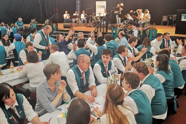 Am Pfingstsonntag besuchte die Ortsmusik Rüediswil in Wolhusen den Luzerner Kantonalmusiktag