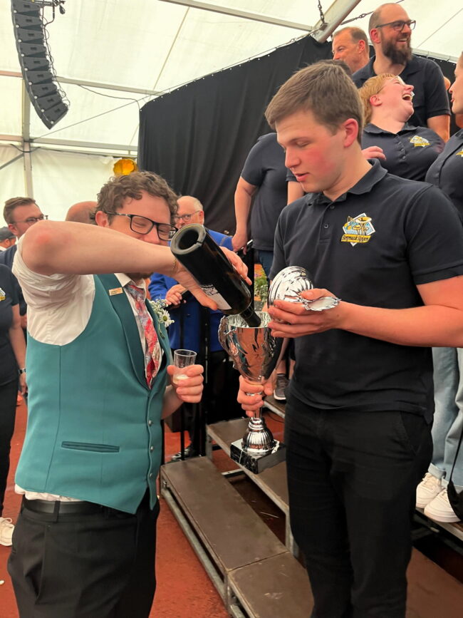 Am Pfingstsonntag besuchte die Ortsmusik Rüediswil in Wolhusen den Luzerner Kantonalmusiktag