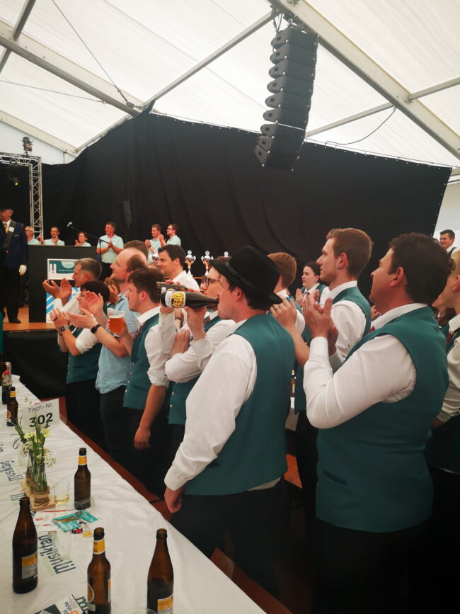 Am Pfingstsonntag besuchte die Ortsmusik Rüediswil in Wolhusen den Luzerner Kantonalmusiktag