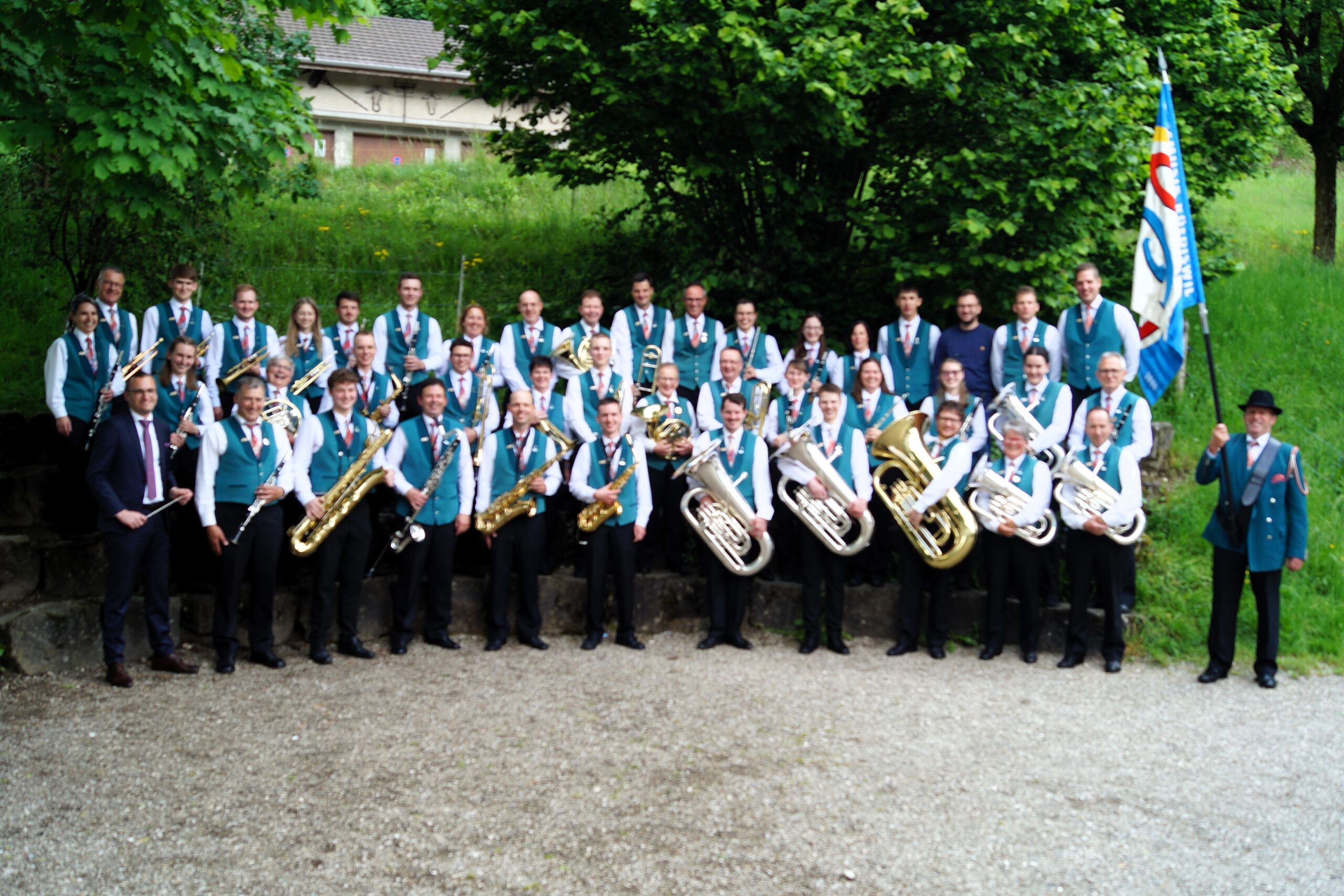 Am Pfingstsonntag besuchte die Ortsmusik Rüediswil in Wolhusen den Luzerner Kantonalmusiktag