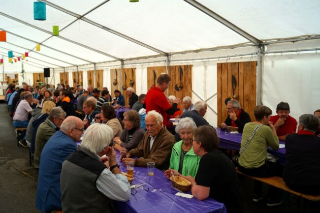 Als Mittagessen bot die Ortsmusik Rüediswil am Kilbisonntag ein feines Risotto an.