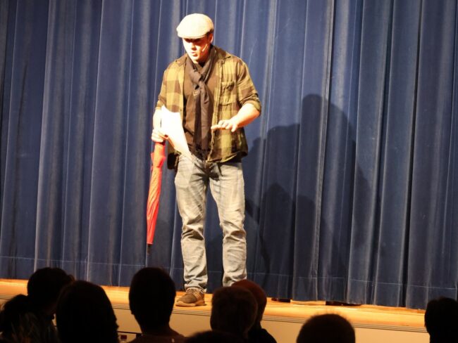 Mit einer Radiosendung wurde das 75 Jahr-Jubiläum Ortsmusik Rüediswil am Konzert 2024 gefeiert.