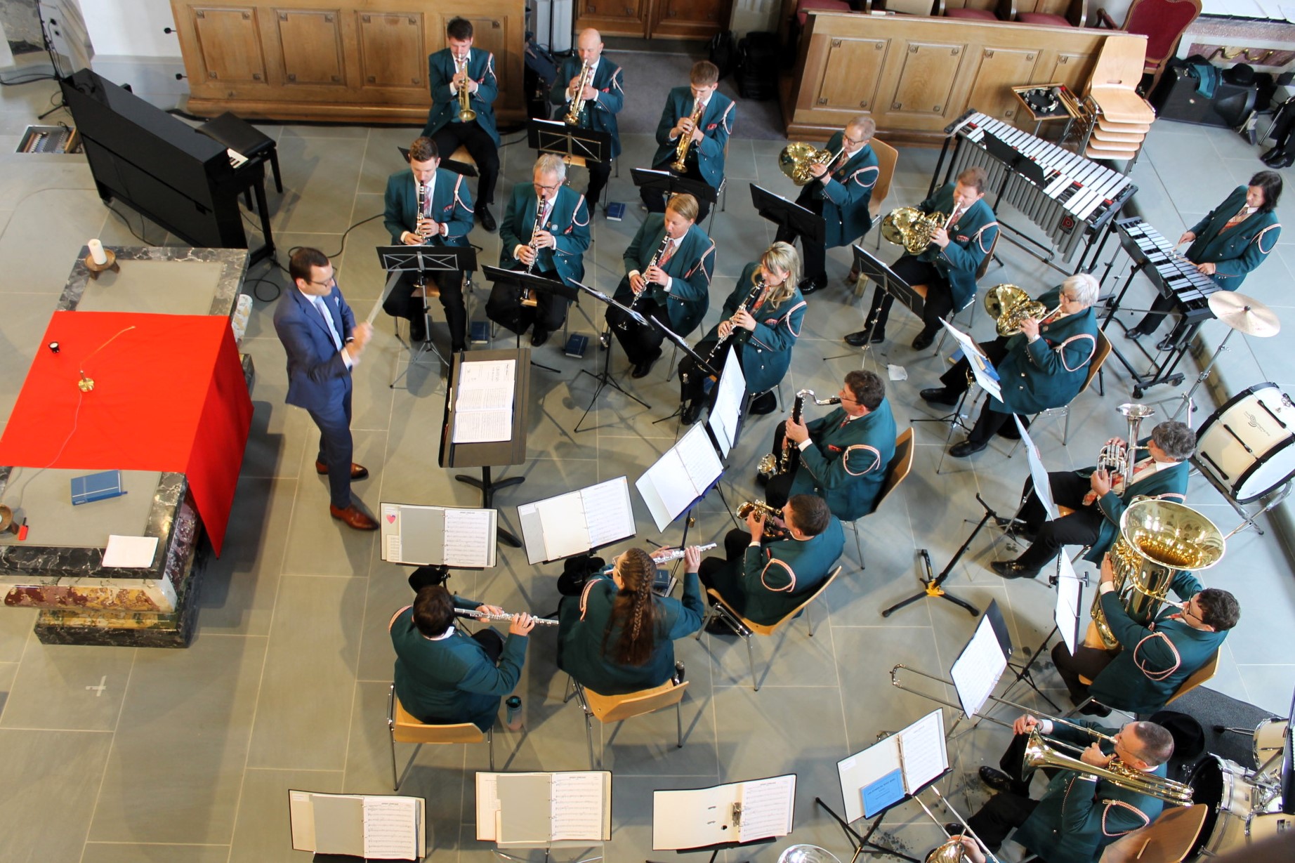 Der Palmsonntag 2025 wurde von einer Formation der Ortsmusik Rüediswil gestaltet.