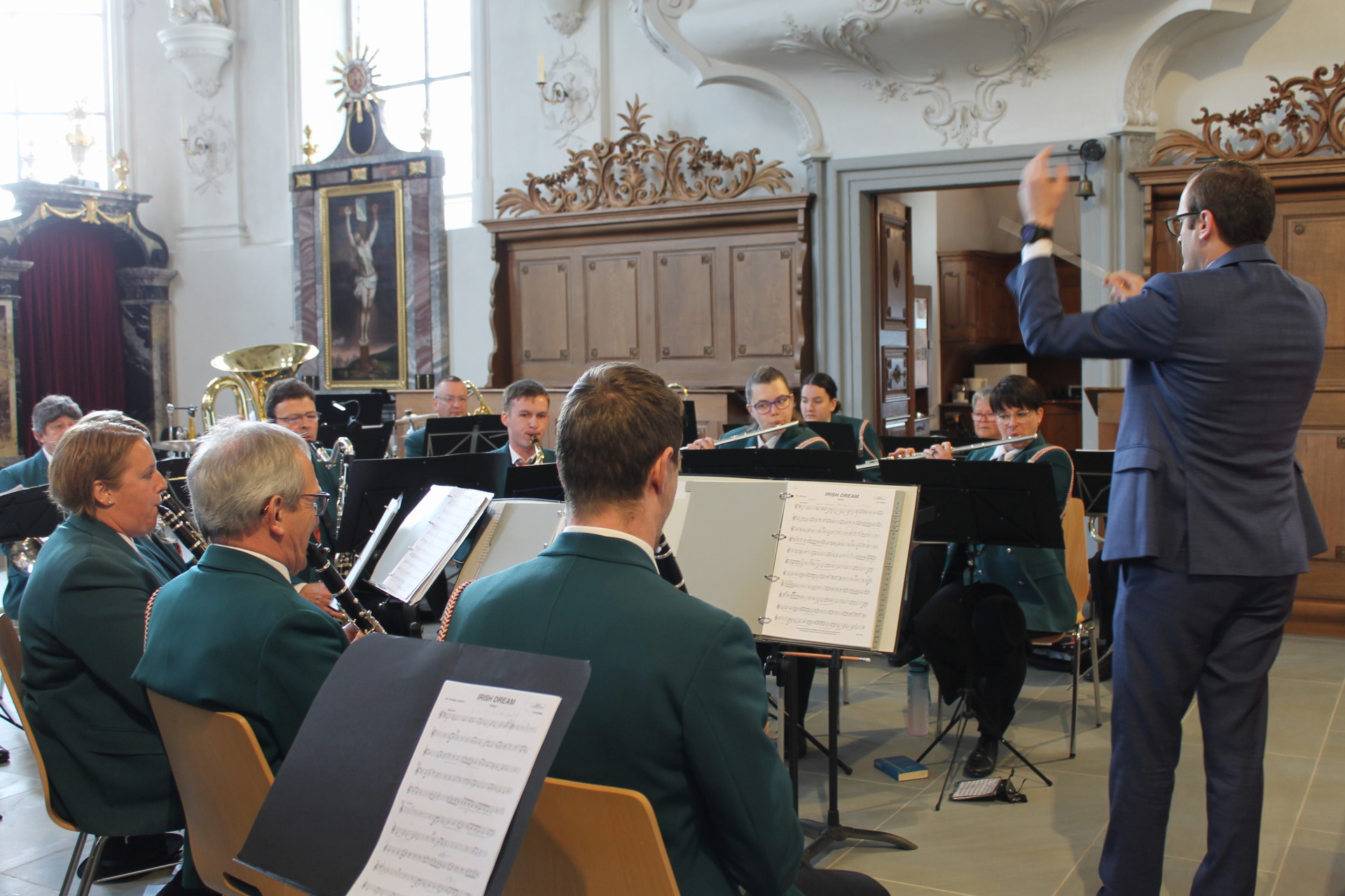 Der Palmsonntag 2025 wurde von einer Formation der Ortsmusik Rüediswil gestaltet.