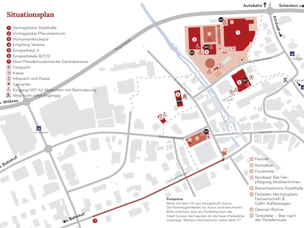 Festgelände Musigfäscht Soorsi 2025