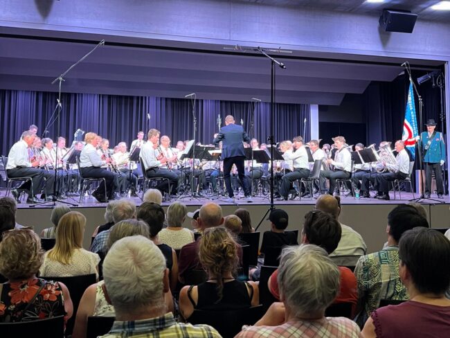 Musikfest Sursee 2025 Auftritt der Ortsmusik Rüediswil in der Harmonie 2. Klasse