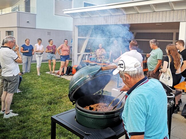 Für das leibliche Wohl war bestens gesorgt.