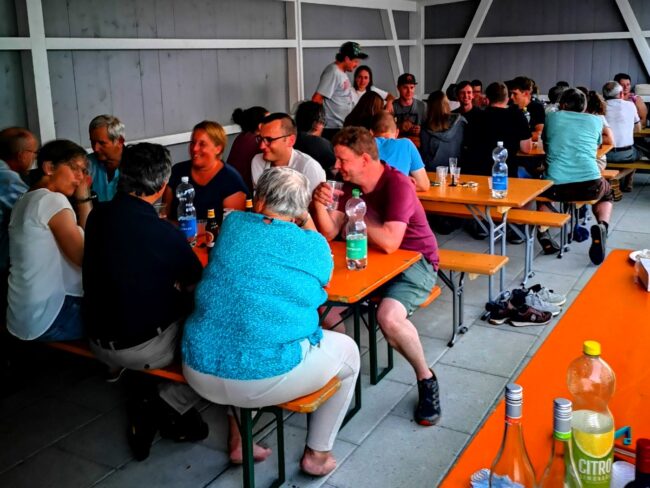 Ortsmusik Rüediswil beim Picknick 2025