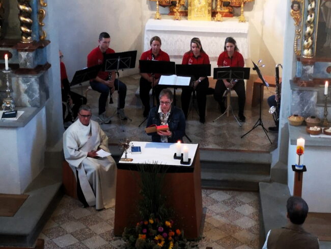 Das Klarinetten-Ensemble der Ortsmusik Rüediswil spielte am Chibi-Gottesdienst 2025