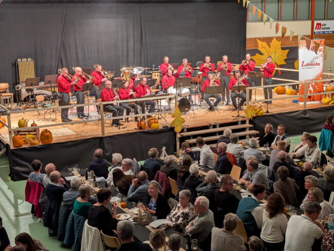 Highlight des Herbstfest der Blasmusik war der perfekte Auftritt der Lublaska Blaskapelle