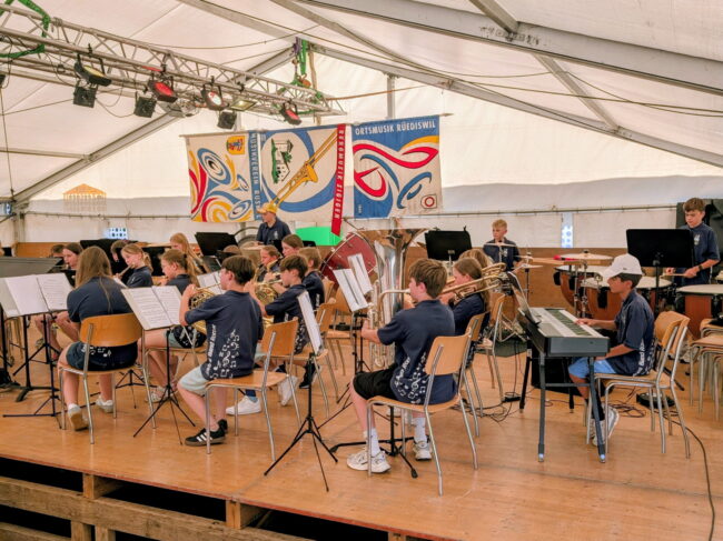 Die Smilingband Rottal trat am Musik OpenAir 2026 auf.