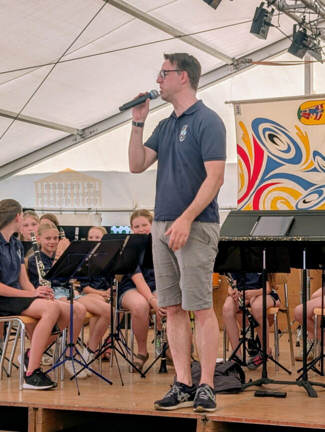 Die Smiling Band Rottal erreichte am Jugendmusikfest in Dagmersellen die Goldmedaille für ihren super Auftritt.
