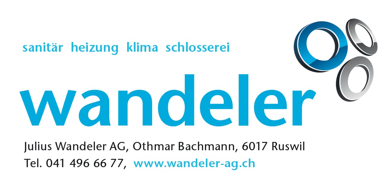 Julius Wandeler AG Ruswil Julius Wandeler AG ist Getränkewagen-Sponsor an der Neuuniformierung der Ortsmusik Rüediswil.