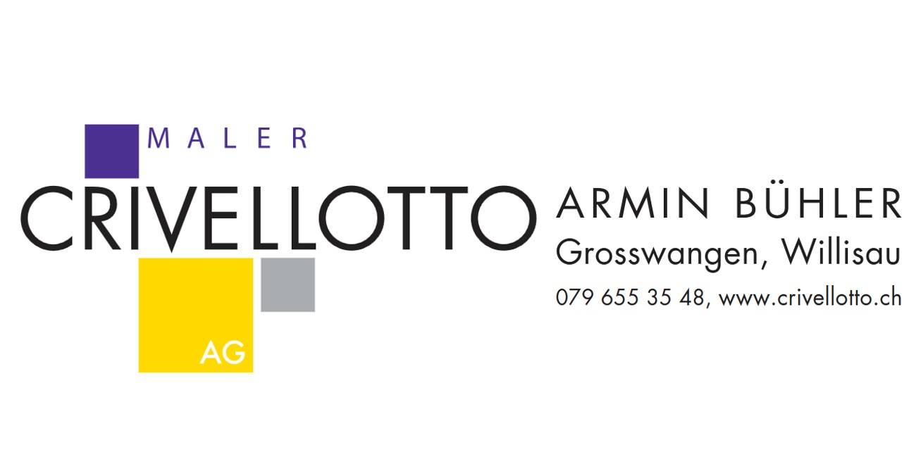 Maler Crovellotto AG Maler Crovellotto AG ist Karussell-Sponsor an der Neuuniformierung der Ortsmusik Rüediswil.