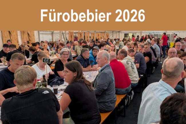 Fürobebier vom Freitag, 21. August 2026 an der Rüediswiler Kilbi