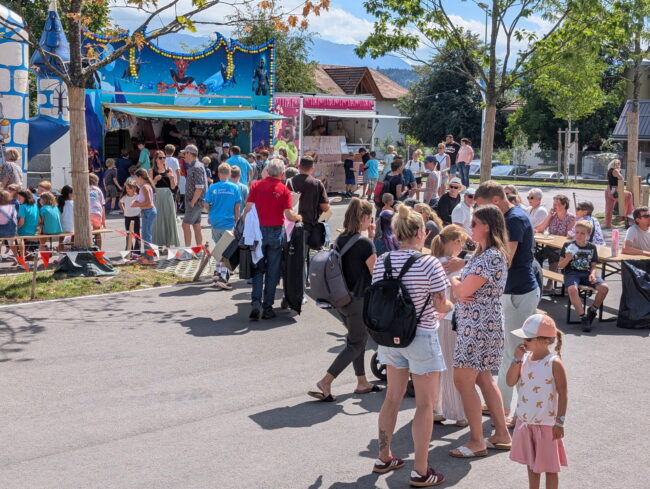 Auch ein Crêpes-Stand gab es an der Kilbi Rüediswil 2026.