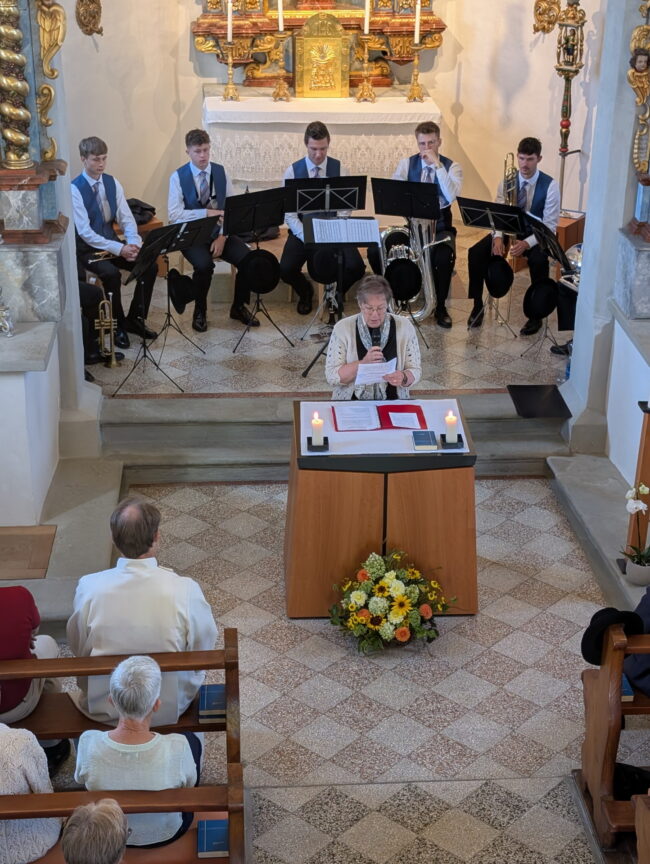 Am Kilbisonntag, 22. August fand in der Kapelle St. Wendelin in Rüediswil um 10.00 Uhr ein Gottesdienst statt.
