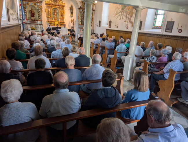 Am Kilbisonntag, 22. August fand in der Kapelle St. Wendelin in Rüediswil um 10.00 Uhr ein Gottesdienst statt.